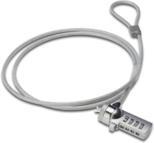 ACT AC9015 sigurnosni kabel za prijenosno računalo - 1,5 m, kombinacijska brava s 4 znamenke
