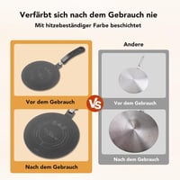 ACTIV CUISINE 24 cm Indukciós Adapter Lemez Rozsdamentes Acél Levehető Fogantyúval 4