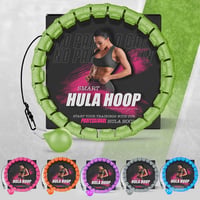 Active 100 Hula Hoop obruč pre dospelých na chudnutie a masáž, závažím doplnená fitness obruč na boky, nohy a zadok, ktorá nespadne 2