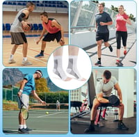 ACWOO Bokavédő Ortopéd Kompressziós Zokni 4 Pár - Lábfej Bandázs Plantar Fasciitis Achilles-ín Neuropátia Ellen 7