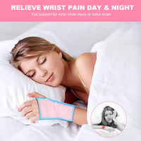 ACWOO Csuklótámasz Bandázs Férfi és Női Csuklóvédő Ínhüvelygyulladás Arthritis Ficam Rehabilitáció Jobb Kéz 7