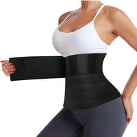 ACWOO Fogyasztó Öv Férfi Női Állítható Derék Edző Öv Neoprén Nano Ezüst Hasi Formázó Izzasztó Fitness Öv Hasizom Trainer 1