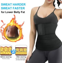 ACWOO Fogyasztó Öv Férfi Női Állítható Derék Edző Öv Neoprén Nano Ezüst Hasi Formázó Izzasztó Fitness Öv Hasizom Trainer 4