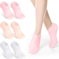 ACWOO Szilikonos Hidratáló Zokni 3 Pár - Géles Talpápoló Zokni Aloe Verával Csúszásmentes Otthoni Spa Kezeléshez 9