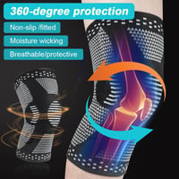 ACWOO Térdrögzítő XL Kompressziós Ujj Patella Géllel Stabilizátorokkal 3