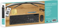 AD ADVANCE SilentKeys Wireless Billentyűzet és Egér Szett PC Mac AZERTY 105 Gomb 9