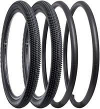 YunSCM 20 colos kerékpárgumi és belső szett, 20x2.35, E-bike és MTB kompatibilis 6