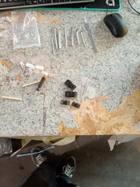 Súprava na pletenie paracord náramkov HERCHR, drevený tkáčsky stav, oceľové ihly na paracord — chýbajúce ihly a skrutky (stav: pozri 2. obrázok) 4