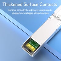 SODOLA 10GBase-T RJ45 SFP+ Modul - 30m Hatótávolságú Réz Ethernet Transceiver 4