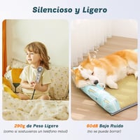 SUPGALIY Mini Ionos Hajszárító Diffúzorral - 1500W, Ultrakönnyű (290g), 4 Hőfokozat, 2 Sebesség, Kíméletes Hajápolás, Utazáshoz Ideális 5