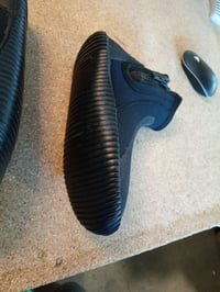 Cizme de scufundare SEAC Regular, neopren de 5 mm, talpă semirigidă antiderapantă, fermoar lateral, protecție pentru călcâi și gleznă, negru, mărimea M 4