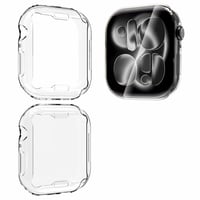 Husă de protecție Manlyee cu folie de ecran pentru Apple Watch Series 11 și Series 10 42 mm, set de 3 bucăți (lipsește 1 husă cu protecție ecran) 2