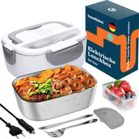 TRAVELISIMO 3in1 Elektromos Ételmelegítő Doboz 1,5L - Autóba, Kamionba, Otthonra (12V/24V/220V) 1