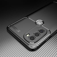 Motorola G71 5G szénszálas, ütésálló tok - koromfekete 8