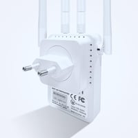 Wodgreat 1200 Mbit/s Dual Band WiFi Jelerősítő, 2.4G & 5G WLAN Repeater Ethernet Porttal, 4 Antennás Jelismétlő, 245m² Lefedettség, AP Mód 8