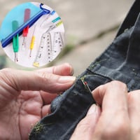 Profi Nádszegző Készlet - 4 Szegző, Olló, Mérőszalag, Táska 5