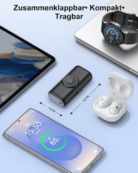ADADPU 5000mAh 3az1-ben Power Bank Samsung Galaxy Watch iPhone gyorstöltés 3
