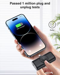 ADADPU 5000mAh 3in1 Power Bank iPhone Apple Watch gyors töltés 5