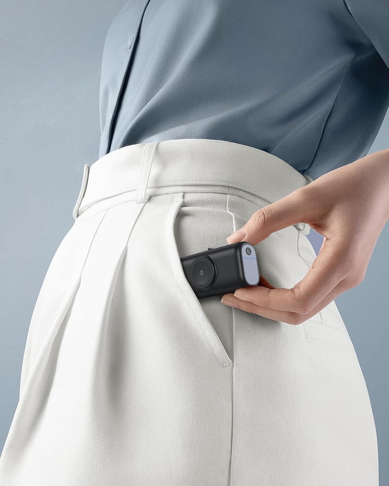 ADADPU 5000mAh 3in1 Power Bank iPhone Apple Watch gyors töltés