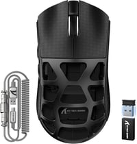 ATTACK SHARK R3PRO Ultrakönnyű Gamer Egér, 46g Magnézium Ház, 8000Hz Vezeték Nélküli, 26000 DPI, PixArt PAW3395 Szenzor, Spirál Kábel, PC/Mac 1