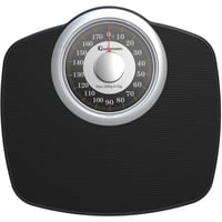 Adamson A25 fürdőszobai mérleg 180 kg-ig, csúszásmentes gumi felület, nagy számok 1