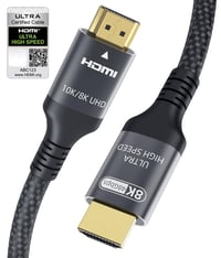 Adauxter HDMI 2.1 kábel 1,5m 48Gbps 8K 60Hz 4K 240Hz eARC 1