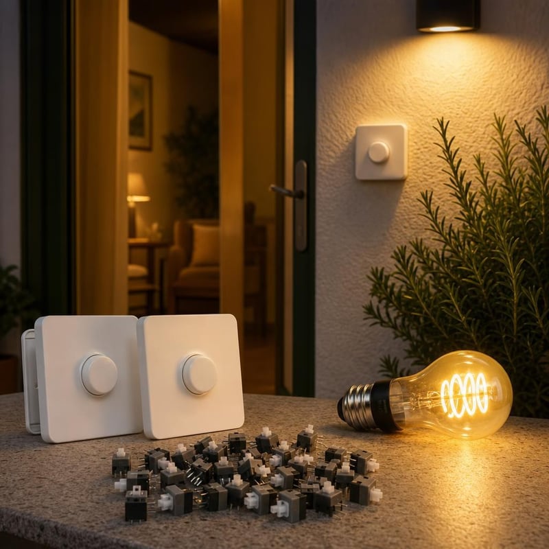 Filament paket zaštite: 2x zaštita za prekidač + Hue filament E27 + 30x taktilni prekidač