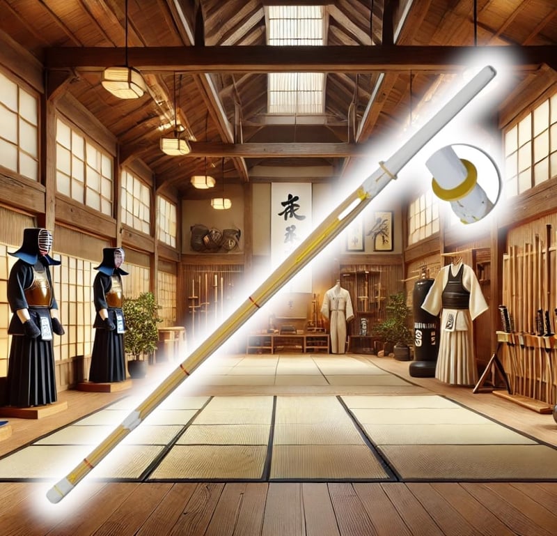 ADCSHOP Shinai Kendo Bamboo Edzőkard 48" Tradicionális Japán Katana Replika