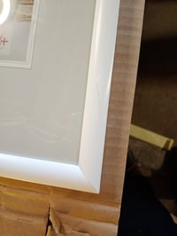 Ramă foto Walther Design Trendstyle KP460W din plastic alb 40x60 cm - ramă crăpată, în rest stare ca nouă (stare: vezi a 2-a imagine) 2