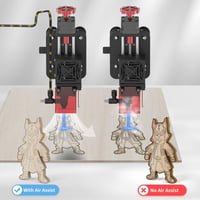 Twotrees Légsegéd Készlet 30L/min - Füst- és Poreltávolító TS2-10W/20W, TTS-25/55/10 Lézergravírozókhoz - Alacsony Zajszintű, Egyszerűen Öss 5