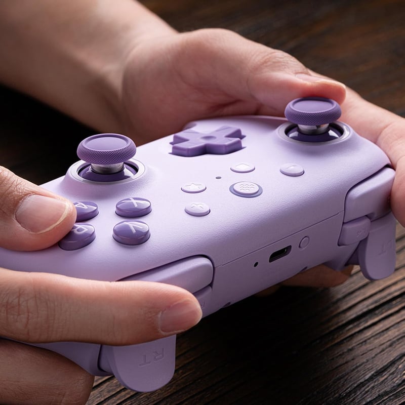 8bitdo Ultimate 2C Vezeték Nélküli Kontroller Windows PC és Android Eszközökhöz - 1000 Hz, Hall-Effekt Joystick, Programozható Gombok, Turbó
