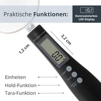 ADE digitális kanál mérleg 0,1g pontosság 300g kapacitás fűszerméréshez 3