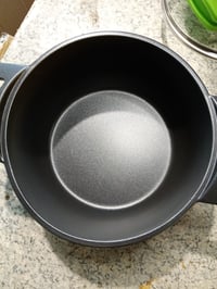 Oală înaltă BRA Prior cu capac de sticlă 24 cm — incompletă (un mâner de silicon lipsește — stare: vezi imaginea a 2-a) 3