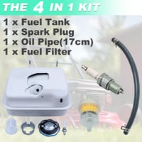 Adefol Honda GX140/GX160/GX200 üzemanyagtartály 5,5/6,5 LE motorhoz 6