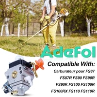 Adefol Karburátor Stihl FS87 FS90 FS100 FS110 Fűkasza Alkatrész 2