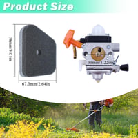 Adefol Karburátor Stihl FS87 FS90 FS100 FS110 Fűkasza Alkatrész 3