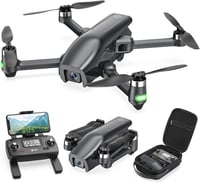Holy Stone HS710 4K Kamerás Drón Felnőtteknek - GPS, 5G WiFi, Összecsukható Quadcopter Kezdőknek, Optikai Pozícionálás, Automatikus Hazatéré 1