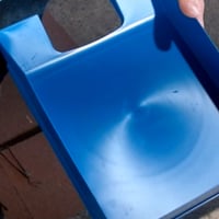 HAN KLASSIK KARMA ladica za spise, format A4/C4, eko plava, 1 kom, reciklirana plastika, s certifikatom BLAUER ENGEL 4