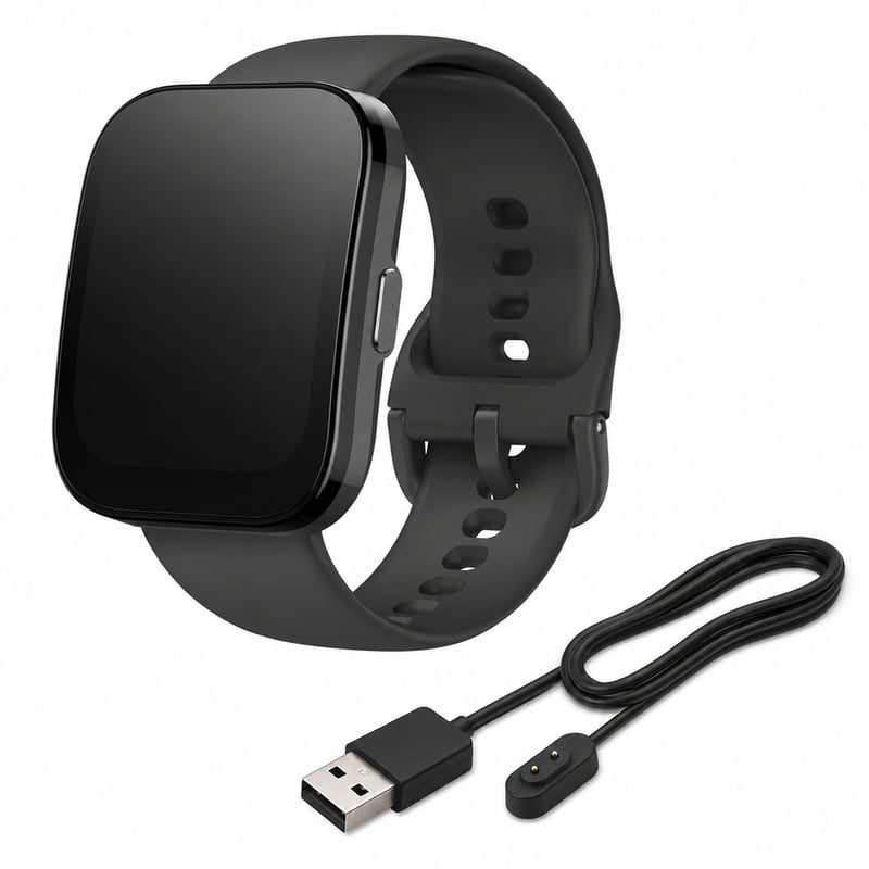 Inteligentné hodinky Amazfit Bip 5, 46 mm, 1,91-palcový displej, Bluetooth hovory, GPS — chybné, na súčiastky: nezapínajú sa (stav: pozri 2. obrázok)
