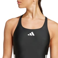 Dámske plavky Adidas 3-Stripes C-Back - čierno-biele - veľkosť 38 5