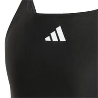 adidas 3-Stripes V-Back Bikini Lányoknak, Fekete/Fehér, 14-15 éves méret, Úszóruha 3