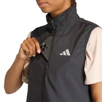 Dámska bežecká vesta adidas Adi365 Running Essentials - čierna, veľkosť XS 3