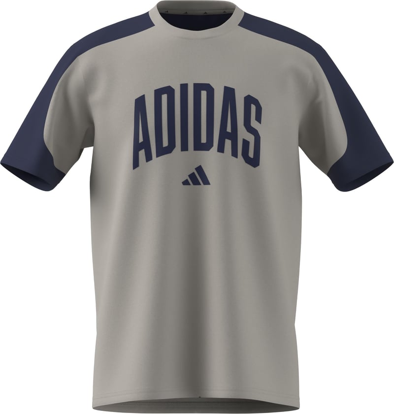 Pánske tričko adidas Collegiate - Wonder Alumina/tmavomodrá - veľkosť M - 1 ks