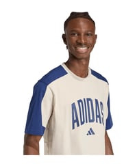 Pánske tričko adidas Collegiate - Wonder Alumina/tmavomodrá - veľkosť M - 1 ks 3