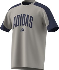 Pánske tričko adidas Collegiate - Wonder Alumina/tmavomodrá - veľkosť M - 1 ks 5