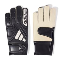 Brankárske rukavice adidas Copa Club Junior - čierne/biele, veľkosť 6 - unisex detské futbalové rukavice 1
