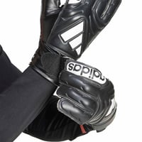 Brankárske rukavice adidas Copa Club Junior - čierne/biele, veľkosť 6 - unisex detské futbalové rukavice 4