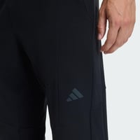 Pánske golfové nohavice adidas D4T Workout – čierne, veľkosť M Tall – športové dlhé nohavice navrhnuté na tréning 4