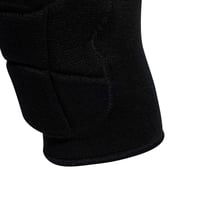 Chrániče kolien na volejbal adidas Elite pre deti/juniorov - čierno-biele, veľkosť L - unisex volejbalové chrániče kolien 4