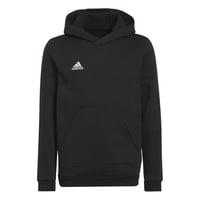Detská mikina s kapucňou adidas Entrada 22, čierna, veľkosť 164, unisex bavlnená mikina pre chlapcov a dievčatá 1